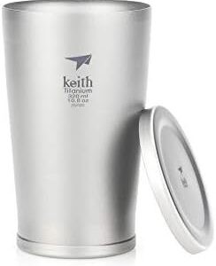 Keith Titanium Ti3150 Vacuum Insulated Plastic-Free Everyday Beer & Brew Tumbler - 11 fl oz