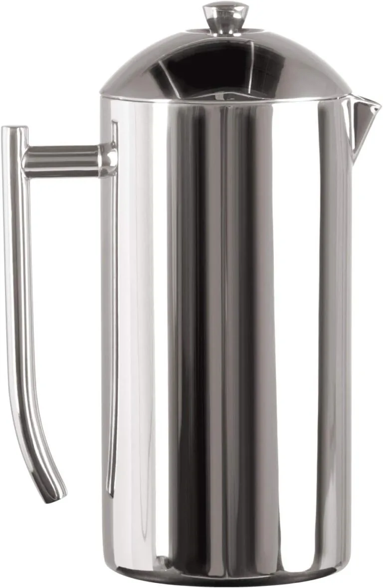 Frieling stainless steel French press with metal plunger