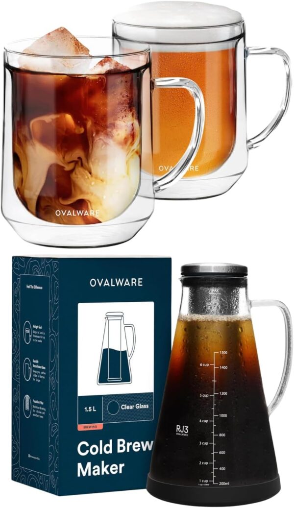 Ovalware Cold Brew Coffee Maker - Image 5