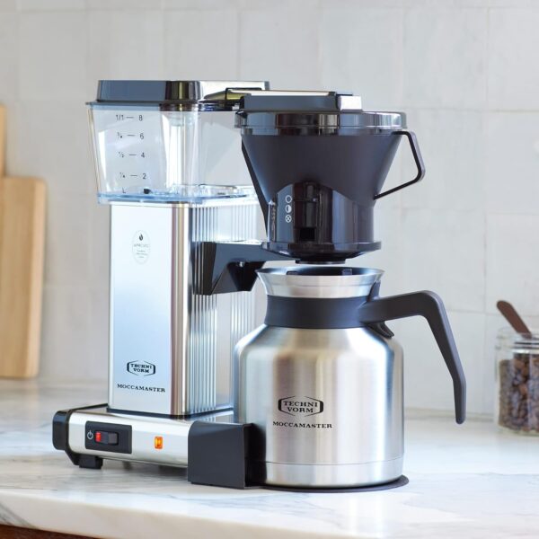 Technivorm Moccamaster 79212 KBTS Coffee Brewer, 32 oz, Polished Silver - Image 9