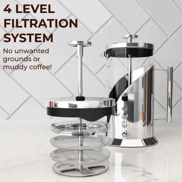 Cafe Du Chateau French Press & Espresso Maker - Image 3