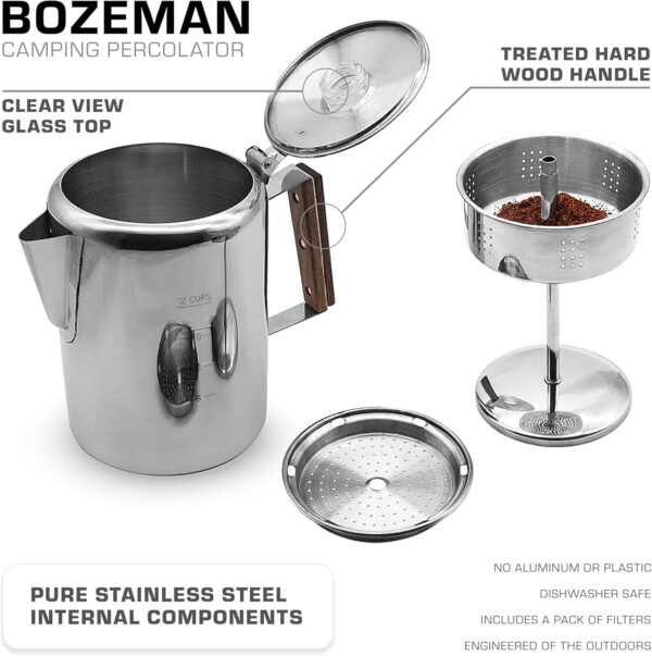 Coletti Bozeman - Percolator Coffee Pot - Image 2