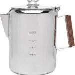 Coletti Bozeman stainless steel coffee percolator, plastic-free