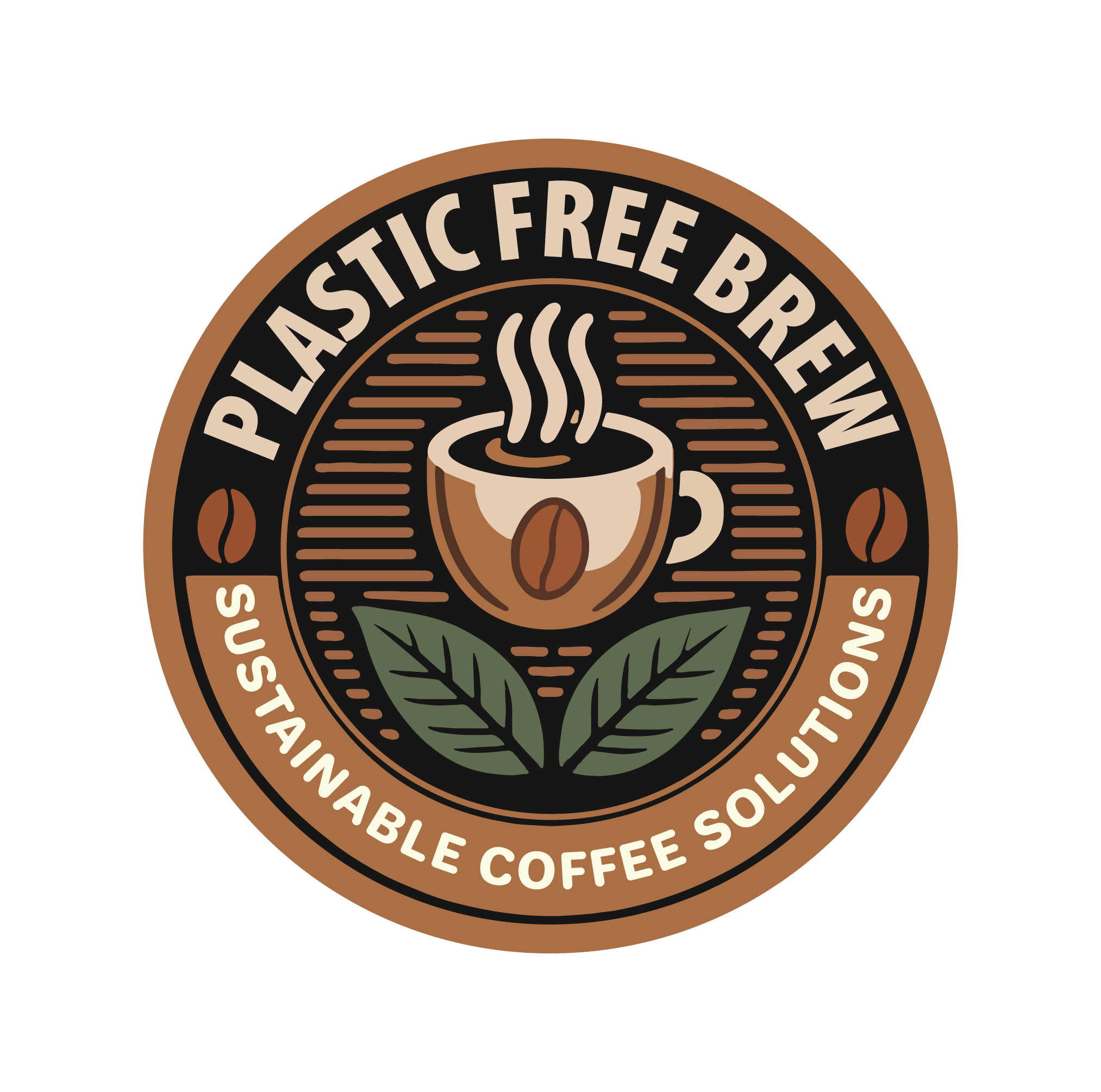 Plastic Free Brew Logo