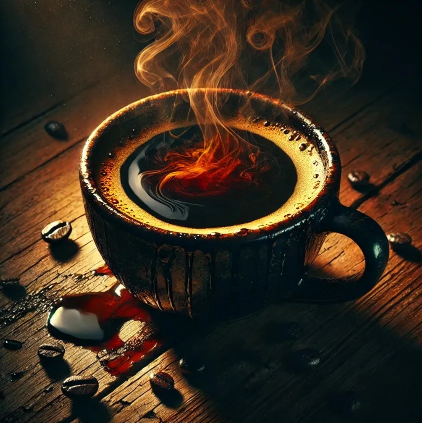 Burnt Coffee- Not Bold