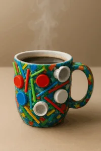 microplastics leaching coffee mug